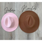 Wild Flower Burnt Hat Stay Wild Cowboy Hat Fedora
